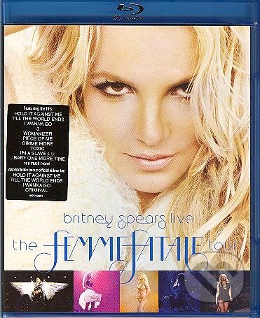 Hudební CD: Britney Spears: Britney Spears Live: The Femme (Sony Music Entertainment). Sony Music Entertainment, 2011 Hudební CD: Britney Spears: Britney Spears Live: The Femme (Sony Music Entertainment). Sony Music Entertainment, 2011