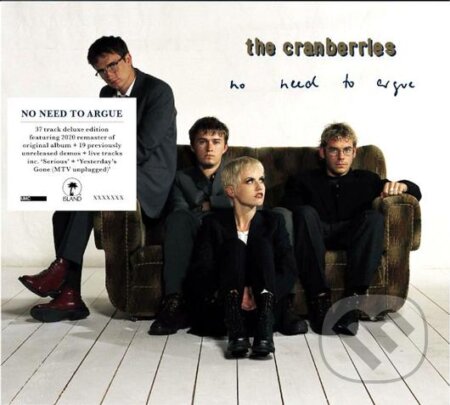 Hudobné CD: Cranberries: No Need to Argue (Deluxe) (Universal Music). Universal Music, 2020 Hudobné CD: Cranberries: No Need to Argue (Deluxe) (Universal Music). Universal Music, 2020