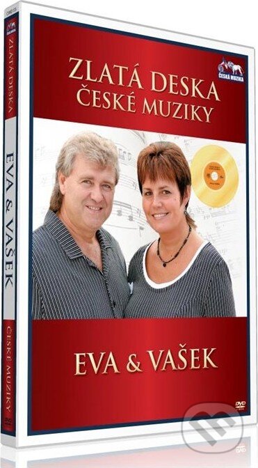 Hudobné CD: Eva a Vašek: Zlatá deska české muziky (Česká Muzika). Česká Muzika, 2010 Hudobné CD: Eva a Vašek: Zlatá deska české muziky (Česká Muzika). Česká Muzika, 2010
