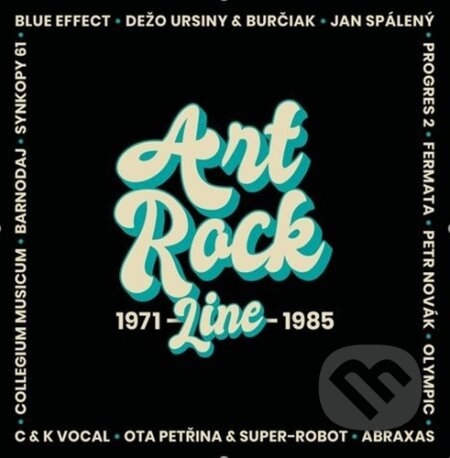 Hudební CD: Art Rock Line 1971-1985 (Supraphon). Supraphon, 2021 Hudební CD: Art Rock Line 1971-1985 (Supraphon). Supraphon, 2021