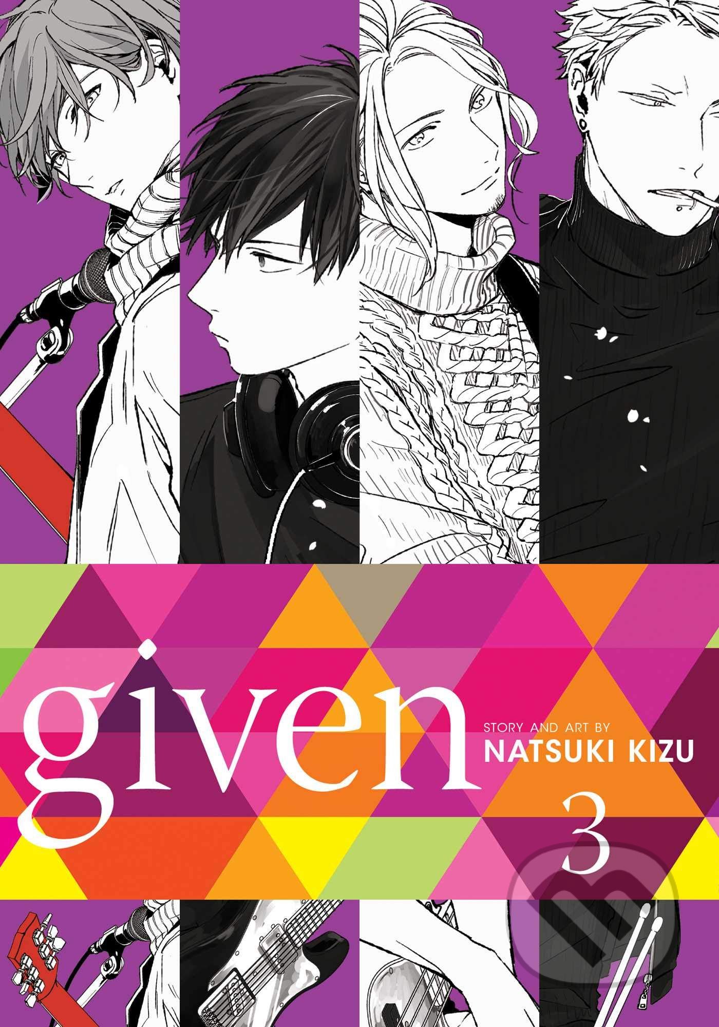Kniha: Given 3 (Natsuki Kizu). Viz Media, 2020 Kniha: Given 3 (Natsuki Kizu). Viz Media, 2020