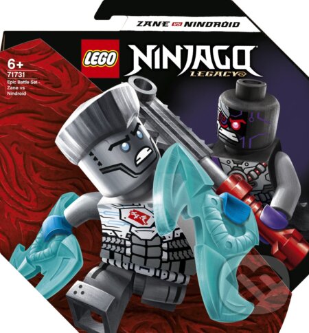 Společenská hra: Epický súboj – Zane vs. Nindroid (LEGO). LEGO, 2021 Společenská hra: Epický súboj – Zane vs. Nindroid (LEGO). LEGO, 2021