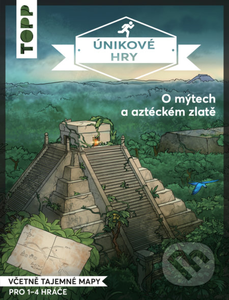 Kniha: Únikové hry - O aztéckém zlatě (Bookmedia). Bookmedia, 2021 Kniha: Únikové hry - O aztéckém zlatě (Bookmedia). Bookmedia, 2021