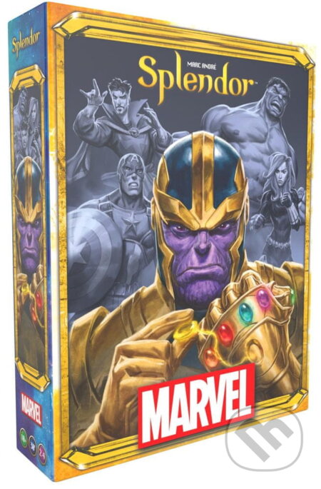 Společenská hra: Splendor Marvel (Marc André). ADC BF, 2020 Společenská hra: Splendor Marvel (Marc André). ADC BF, 2020