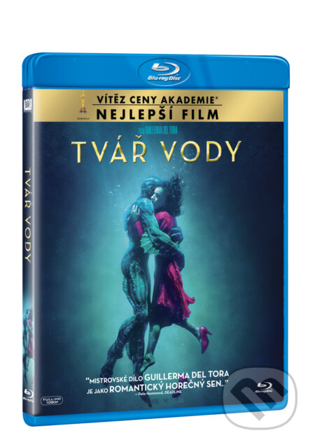 Film: Tvář vody (Guillermo del Toro) (Blu-ray). Magicbox, 2021 Film: Tvář vody (Guillermo del Toro) (Blu-ray). Magicbox, 2021