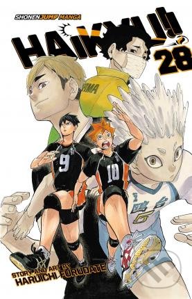 Kniha: Haikyu!! 28 (Haruichi Furudate). Viz Media, 2018 Kniha: Haikyu!! 28 (Haruichi Furudate). Viz Media, 2018