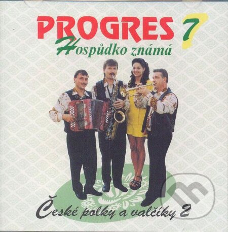 Hudobné CD: Progres 7: Hospůdko Známá (Hudobné albumy). Hudobné albumy, 2001 Hudobné CD: Progres 7: Hospůdko Známá (Hudobné albumy). Hudobné albumy, 2001