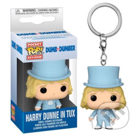 Funko POP přívěsek: Dumb Dumber - Harry In Tux (klíčenka Blbý a blbější) (Funko). Funko, 2021 Funko POP přívěsek: Dumb Dumber - Harry In Tux (klíčenka Blbý a blbější) (Funko). Funko, 2021