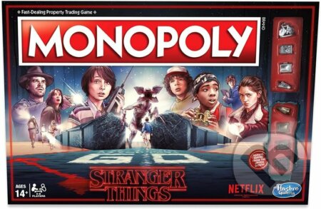 Společenská hra: Monopoly Stranger Things (Hasbro). Hasbro, 2020 Společenská hra: Monopoly Stranger Things (Hasbro). Hasbro, 2020
