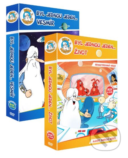 Film: Byl jednou jeden... život + vesmír - remasterovaná verze (2x6 DVD kolekce) (Albert Barillé) (DVD). Hollywood Film: Byl jednou jeden... život + vesmír - remasterovaná verze (2x6 DVD kolekce) (Albert Barillé) (DVD). Hollywood
