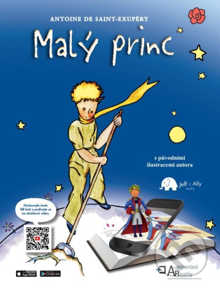 Kniha: Malý princ s rozšířenou realitou (Antoine de Saint-Exupéry). Design Media, 2021 Kniha: Malý princ s rozšířenou realitou (Antoine de Saint-Exupéry). Design Media, 2021