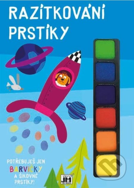 Kniha: Raketa - Razítkování prstíky (Jiří Models). Jiří Models, 2021 Kniha: Raketa - Razítkování prstíky (Jiří Models). Jiří Models, 2021