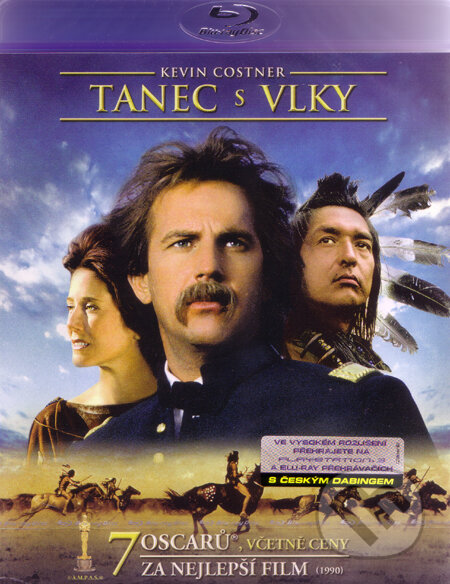 Film: Tanec s vlkmi (Kevin Costner) (Blu-ray). Magicbox, 1990 Film: Tanec s vlkmi (Kevin Costner) (Blu-ray). Magicbox, 1990