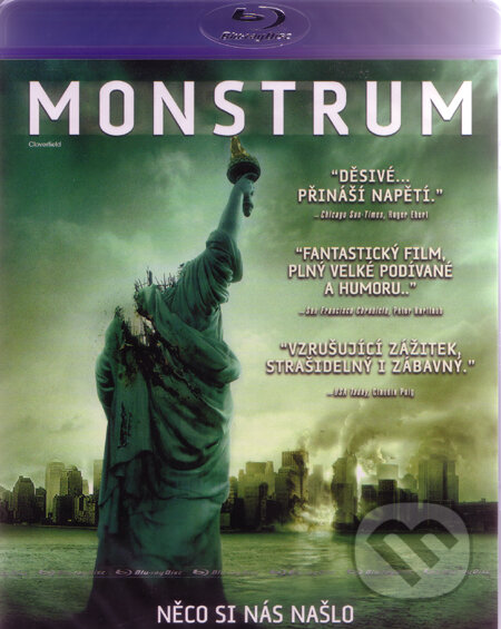 Film: Cloverfield - Monstrum (Matt Reeves) (Blu-ray). Magicbox, 2008 Film: Cloverfield - Monstrum (Matt Reeves) (Blu-ray). Magicbox, 2008