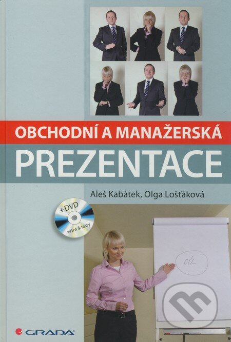 Kniha: Obchodní a manažerská prezentace (Aleš Kabátek a Olga Lošťáková). Grada, 2010 Kniha: Obchodní a manažerská prezentace (Aleš Kabátek a Olga Lošťáková). Grada, 2010
