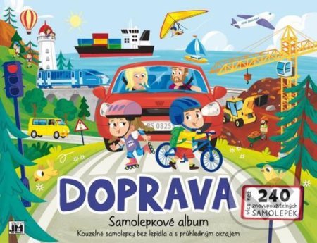 Kniha: Doprava - Samolepkové album (Jiří Models). Jiří Models, 2021 Kniha: Doprava - Samolepkové album (Jiří Models). Jiří Models, 2021