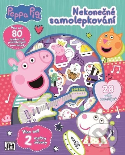 Kniha: Nekonečné samolepkování - Prasátko Peppa (Jiří Models). Jiří Models, 2021 Kniha: Nekonečné samolepkování - Prasátko Peppa (Jiří Models). Jiří Models, 2021