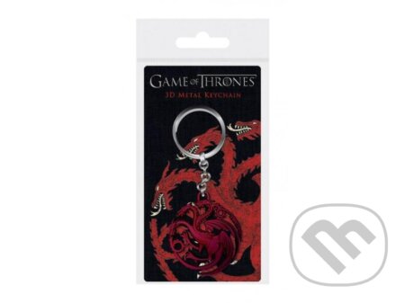 Klíčenka kovová: Hra o Trůny - Targaryen (). , 2021 Klíčenka kovová: Hra o Trůny - Targaryen (). , 2021