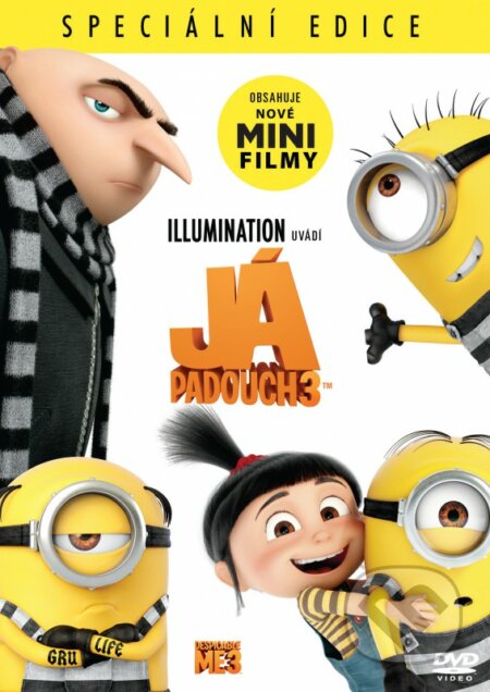 Film: Já, Padouch 3 (Kyte Balda, Chris Renaud a Pierre Coffin) (DVD). , 2017 Film: Já, Padouch 3 (Kyte Balda, Chris Renaud a Pierre Coffin) (DVD). , 2017