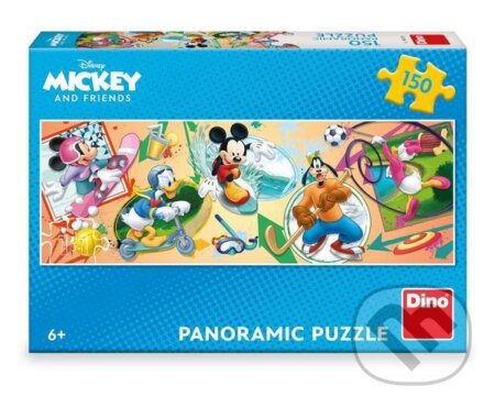 Puzzle: Mickey s kamarády sportují (Dino). Dino, 2021 Puzzle: Mickey s kamarády sportují (Dino). Dino, 2021