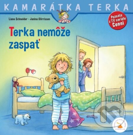 Kniha: Terka nemôže zaspať (Janina Görrissen a Liane Schneider). Verbarium, 2021 Kniha: Terka nemôže zaspať (Janina Görrissen a Liane Schneider). Verbarium, 2021