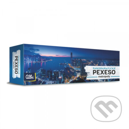 Společenská hra: Panoramatické pexeso: Metropoly (Albi). Albi, 2021 Společenská hra: Panoramatické pexeso: Metropoly (Albi). Albi, 2021