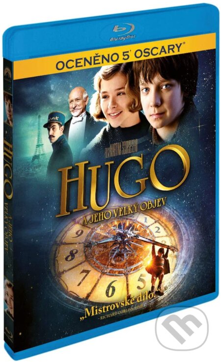 Film: Hugo a jeho velký objev (Martin Scorsese) (Blu-ray). Magicbox, 2012 Film: Hugo a jeho velký objev (Martin Scorsese) (Blu-ray). Magicbox, 2012