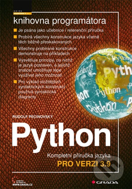E-kniha: Python (Rudolf Pecinovský). Grada, 2020 E-kniha: Python (Rudolf Pecinovský). Grada, 2020