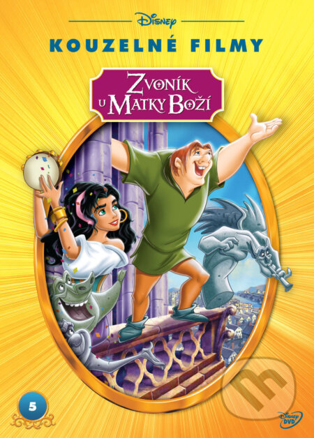 Film: Zvoník u Matky Boží - Disney Kouzelné Filmy Č.5 (Gary Trousdale a Kirk Wise) (DVD). Magicbox, 2011 Film: Zvoník u Matky Boží - Disney Kouzelné Filmy Č.5 (Gary Trousdale a Kirk Wise) (DVD). Magicbox, 2011