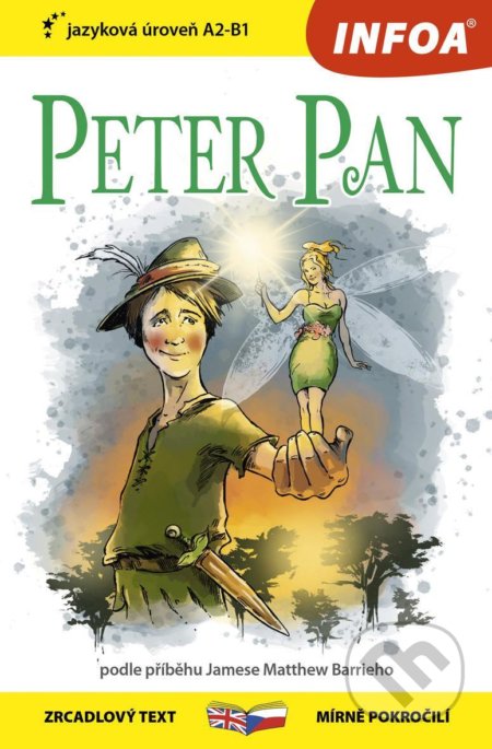 Kniha: Peter Pan (Matthew James Barrie). INFOA, 2021 Kniha: Peter Pan (Matthew James Barrie). INFOA, 2021
