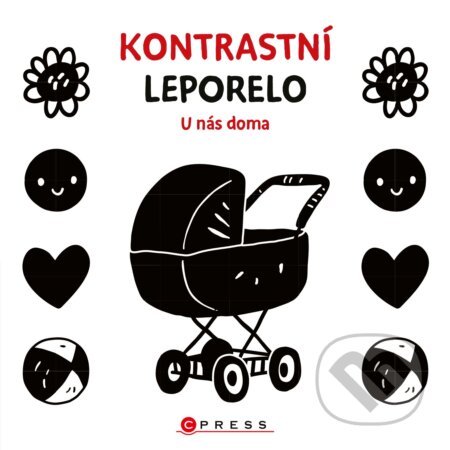 Kniha: Kontrastní leporelo: U nás doma (CPRESS). CPRESS, 2021 Kniha: Kontrastní leporelo: U nás doma (CPRESS). CPRESS, 2021