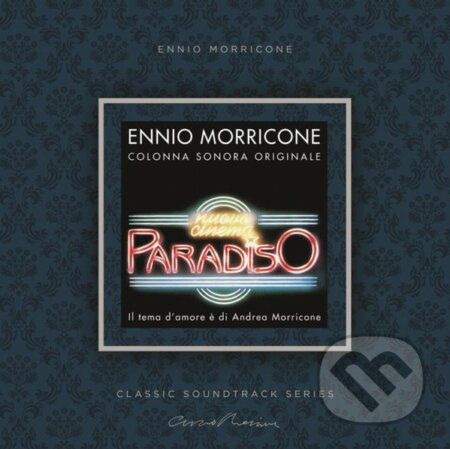 Hudobné CD: Ennio Morricone: Nuovo Cinema Paradiso (Soundtrack) (Music on Vinyl). Music on Vinyl, 2017 Hudobné CD: Ennio Morricone: Nuovo Cinema Paradiso (Soundtrack) (Music on Vinyl). Music on Vinyl, 2017