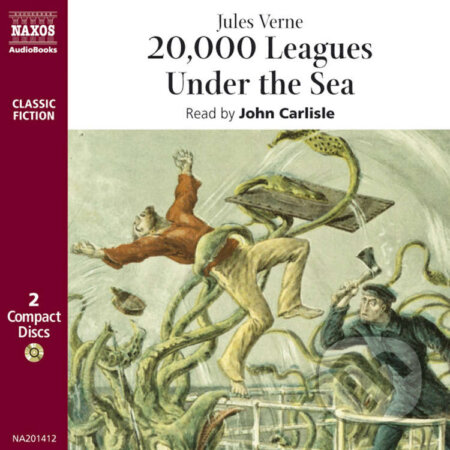 Audiokniha: 20,000 Leagues Under the Sea (EN) (Jules Verne). Naxos Audiobooks, 2000 Audiokniha: 20,000 Leagues Under the Sea (EN) (Jules Verne). Naxos Audiobooks, 2000