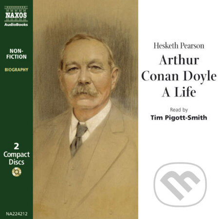 Audiokniha: Arthur Conan Doyle, A Life (EN) (Hesketh Pearson). Naxos Audiobooks, 2019 Audiokniha: Arthur Conan Doyle, A Life (EN) (Hesketh Pearson). Naxos Audiobooks, 2019