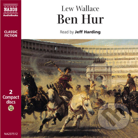Audiokniha: Ben Hur (EN) (Lew Wallace). Naxos Audiobooks, 2019 Audiokniha: Ben Hur (EN) (Lew Wallace). Naxos Audiobooks, 2019