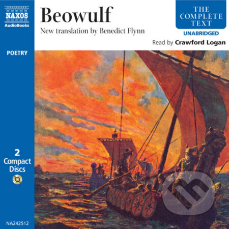 Audiokniha: Beowulf (EN) (Benedict Flynn). Naxos Audiobooks, 2019 Audiokniha: Beowulf (EN) (Benedict Flynn). Naxos Audiobooks, 2019