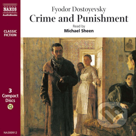 Audiokniha: Crime and Punishment (EN) (Fyodor Dostoyevsky). Naxos Audiobooks, 2019 Audiokniha: Crime and Punishment (EN) (Fyodor Dostoyevsky). Naxos Audiobooks, 2019