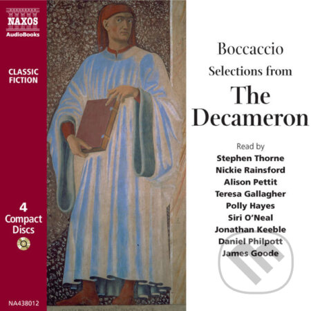 Audiokniha: Selections from The Decameron (EN) (Boccaccio). Naxos Audiobooks, 2019 Audiokniha: Selections from The Decameron (EN) (Boccaccio). Naxos Audiobooks, 2019