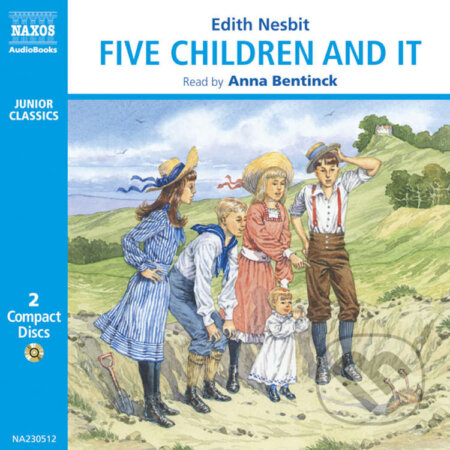 Audiokniha: Five Children and It (EN) (Edith Nesbit). Naxos Audiobooks, 2019 Audiokniha: Five Children and It (EN) (Edith Nesbit). Naxos Audiobooks, 2019