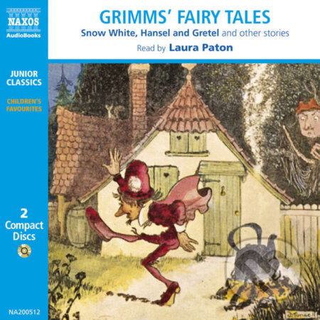 Audiokniha: Grimms’ Fairy Tales (EN) (The Brothers Grimm). Naxos Audiobooks, 2019 Audiokniha: Grimms’ Fairy Tales (EN) (The Brothers Grimm). Naxos Audiobooks, 2019