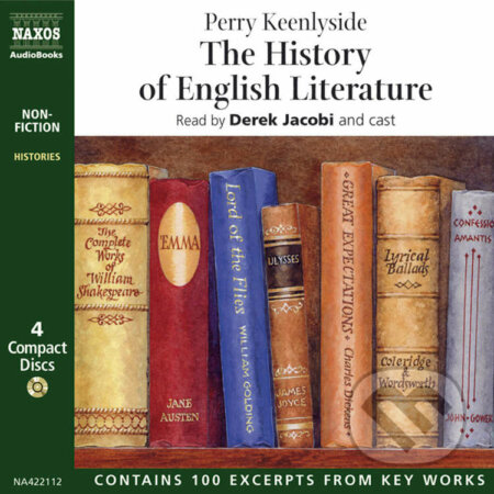 Audiokniha: The History of English Literature (EN) (Perry Keenlyside). Naxos Audiobooks, 2019 Audiokniha: The History of English Literature (EN) (Perry Keenlyside). Naxos Audiobooks, 2019