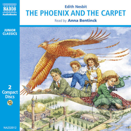 Audiokniha: The Phoenix and the Carpet (EN) (Edith Nesbit). Naxos Audiobooks, 2019 Audiokniha: The Phoenix and the Carpet (EN) (Edith Nesbit). Naxos Audiobooks, 2019