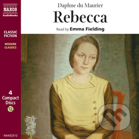 Audiokniha: Rebecca (EN) (Daphne du Maurier). Naxos Audiobooks, 2019 Audiokniha: Rebecca (EN) (Daphne du Maurier). Naxos Audiobooks, 2019
