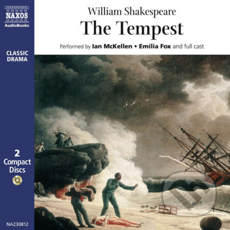 Audiokniha: The Tempest (EN) (William Shakespeare). Naxos Audiobooks, 2019 Audiokniha: The Tempest (EN) (William Shakespeare). Naxos Audiobooks, 2019