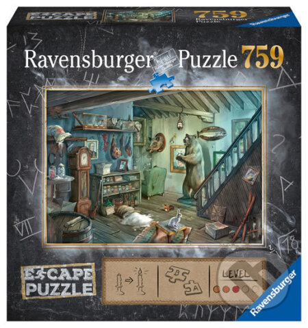 Exit Puzzle: Strašidelný sklep, Ravensburger, 2021