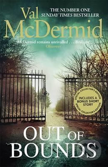 Kniha: Out Of Bounds (Val McDermidová). Little, Brown, 2017 Kniha: Out Of Bounds (Val McDermidová). Little, Brown, 2017