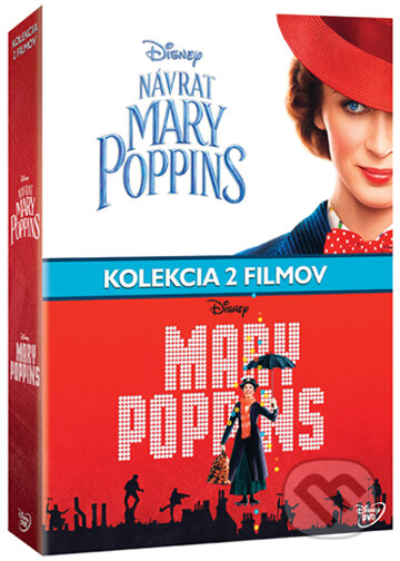 Film: Mary Poppins S.E. - edice k 45. výročí + Mary Poppins se vrací (Rob Marshall) (DVD). Magicbox, 2019 Film: Mary Poppins S.E. - edice k 45. výročí + Mary Poppins se vrací (Rob Marshall) (DVD). Magicbox, 2019