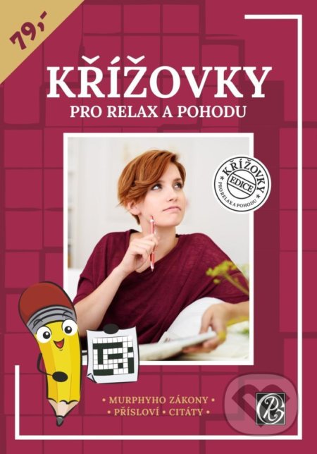 Kniha: Křížovky pro relax a pohodu - Murphyho zákony, přísloví, citáty (Glos). Glos, 2021 Kniha: Křížovky pro relax a pohodu - Murphyho zákony, přísloví, citáty (Glos). Glos, 2021