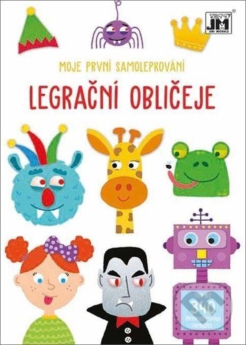 Kniha: Legrační obličeje (Jiří Models). Jiří Models, 2021 Kniha: Legrační obličeje (Jiří Models). Jiří Models, 2021