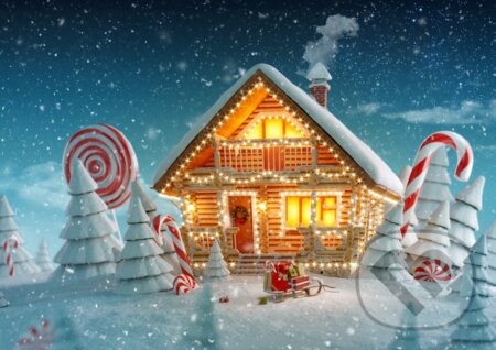 Christmas Cottage, Bluebird, 2021